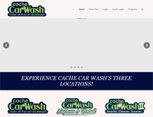 Tablet Screenshot of cachecarwash.com